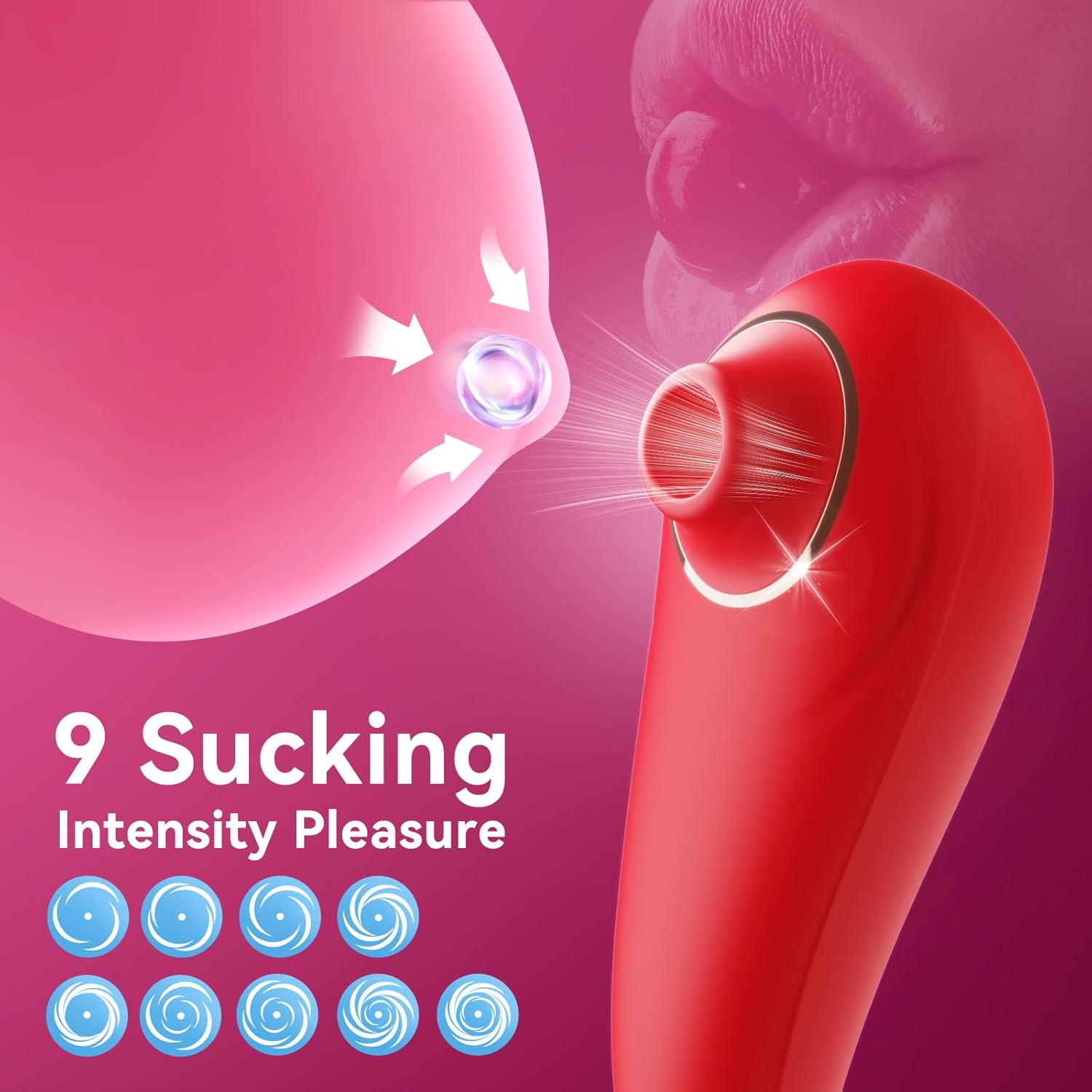 Pure Elegance | VeloPulse Powerful Suction Clit Stimulator