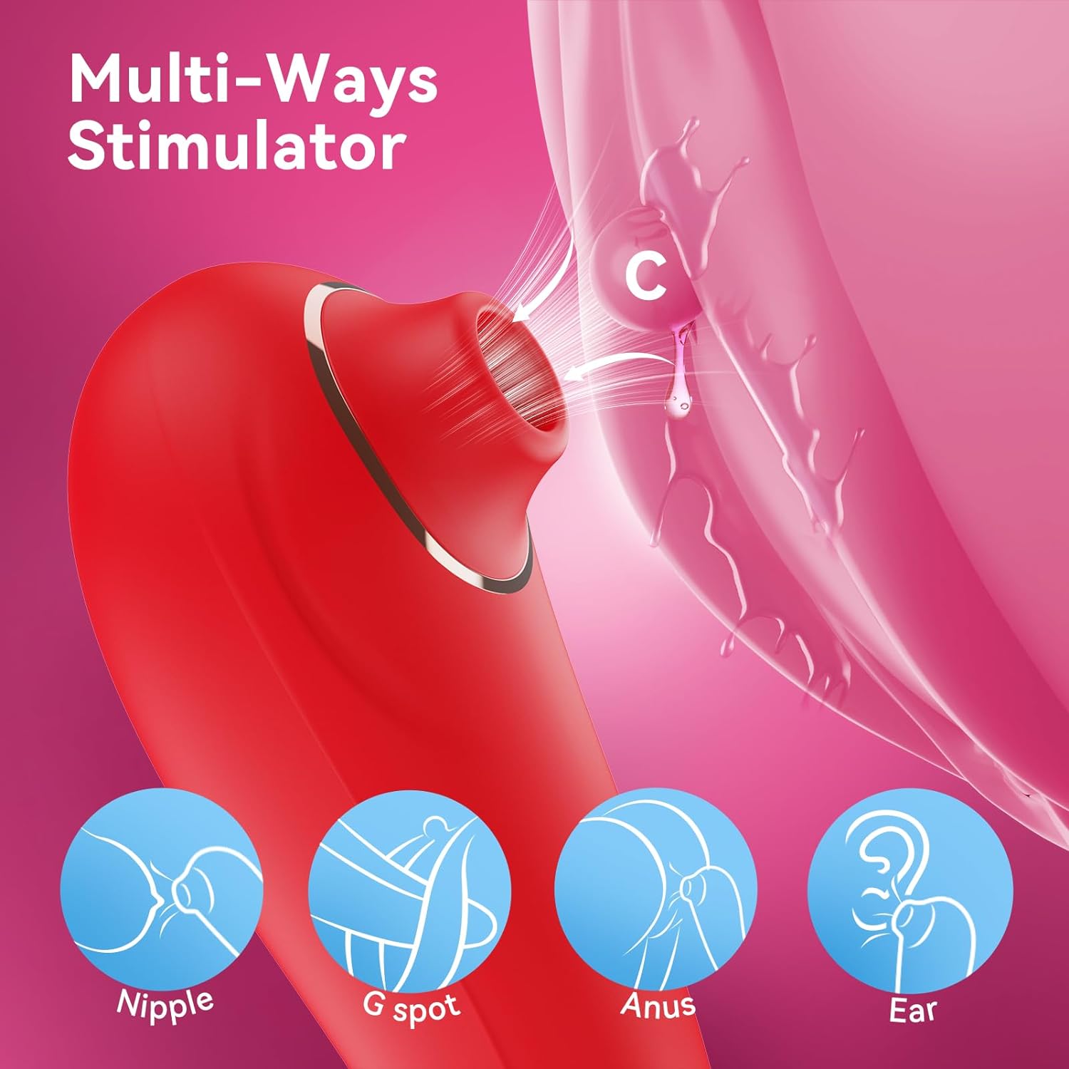 Pure Elegance | VeloPulse Powerful Suction Clit Stimulator