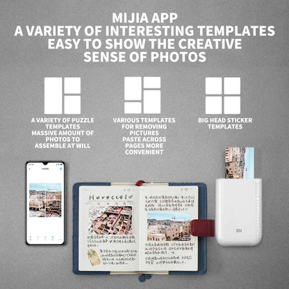 Pure Elegance | Xiaomi AR Photo Printer | Portable & Pocket-Sized
